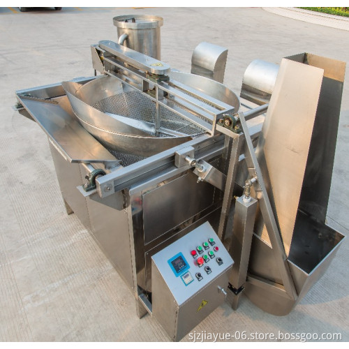 Automatic Plantain Potato Chips Frying Machine for Pellet Snacks